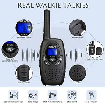 Retevis RT628 Kids Walkie Talkies for Fun Adventures