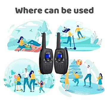 Retevis RT628 Kids Walkie Talkies for Fun Adventures