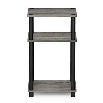 Furinno 3-Tier End Table - Stylish & Easy Assembly