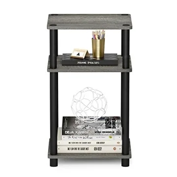 Furinno 3-Tier End Table - Stylish & Easy Assembly