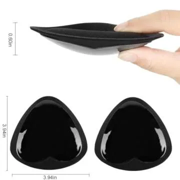 SERMICLE Sticky Bra Inserts - Waterproof Silicone Push-Up Pads