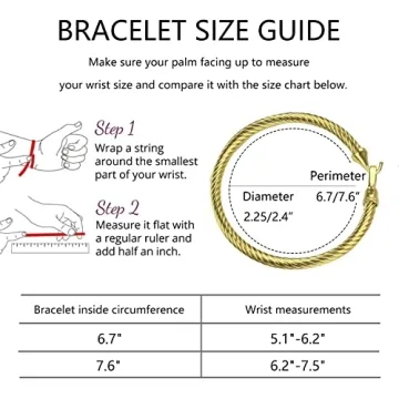 HX SHARE Twisted Cable Bracelet - Stylish & Durable Design