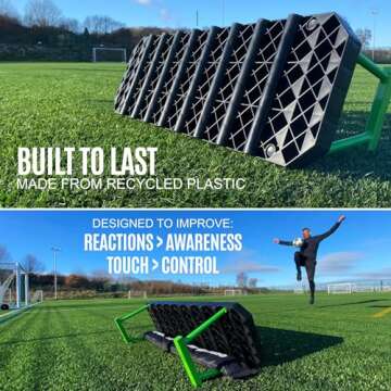 QUICKPLAY Soccer Rebound Board - Adjustable Training Equipment