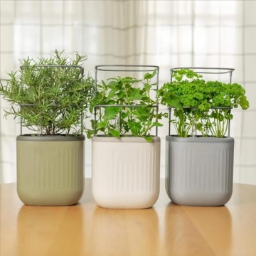 Vego Garden Mini Planter: Indoor Self-Watering Herb Pots