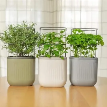 Vego Garden Mini Planter: Indoor Self-Watering Herb Pots