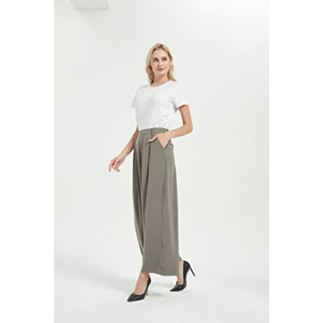 Tronjori Stylish High Waist Palazzo Pants for Women