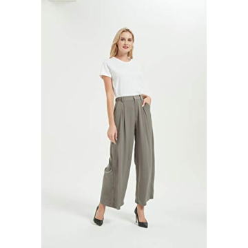 Tronjori Stylish High Waist Palazzo Pants for Women