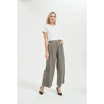 Tronjori Stylish High Waist Palazzo Pants for Women