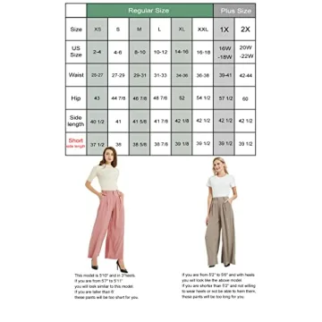 Tronjori Stylish High Waist Palazzo Pants for Women