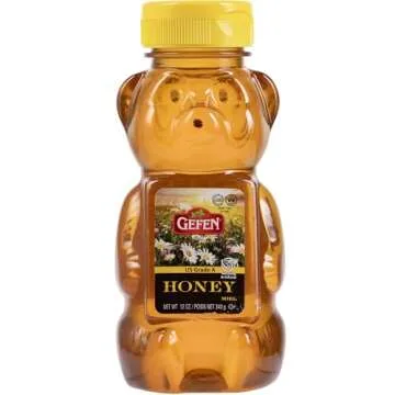 Gefen Honey Bear, 100% Pure Clover Honey, 12 oz