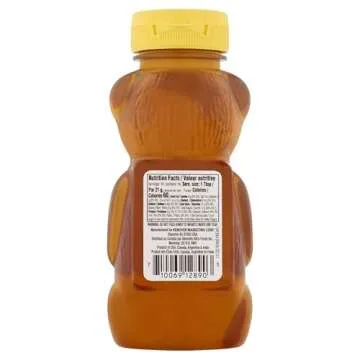 Gefen Honey Bear, 100% Pure Clover Honey, 12 oz
