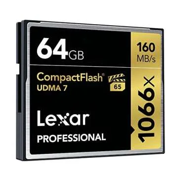 Lexar 32GB UDMA 7 1066x CompactFlash Card - High Performance