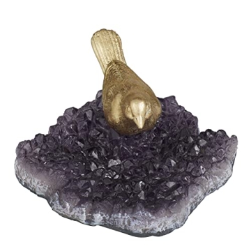 Elegant Deco 79 Polystone Birds Sculpture for Coastal Decor