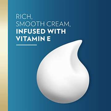 Vaseline Intensive Care Body Cream Deep Moisture 4 pk with Healing Petroleum Jelly & Vitamin E Rich & Smooth for Dry Skin 9 oz