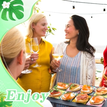 Sayglossy 960 Pcs Hawaiian Wax Paper Sheets 12x12 Inch