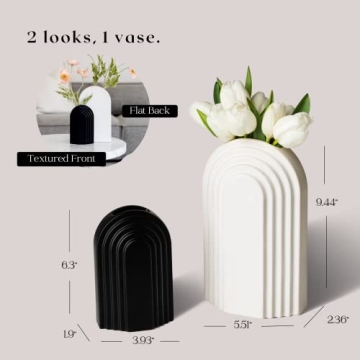 Aesthetic Flower Vase Set for Modern Home Decor