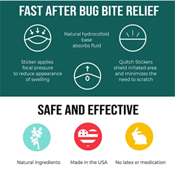 Natural Bug Bite Itch Relief Patch for Kids Summer Essentials