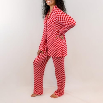 SOOKABEILA Women Y2k Pajama Set for Cozy Nights