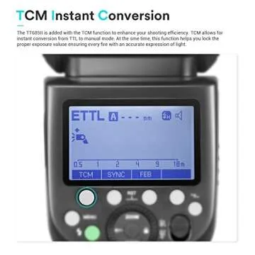 Godox TT685II-S Camera Flash Speedlite for Sony A7III A9 A7RIII A7R A77II A99 RX10 A6000