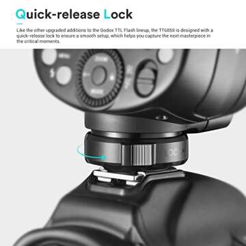 Godox TT685II-S Camera Flash Speedlite for Sony A7III A9 A7RIII A7R A77II A99 RX10 A6000