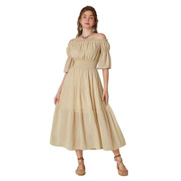 Scarlet Darkness Renaissance Dress for Women - Chic Medieval Style