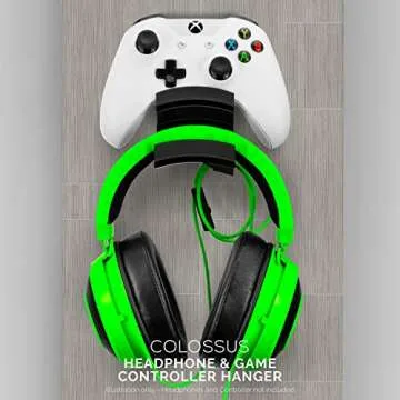 Colossus Gamepad & Headphone Hanger - Universal Mount for Gamers