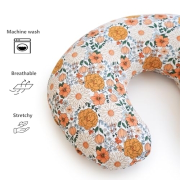 Konssy Soft Nursing Pillow Covers - Stylish and Functional