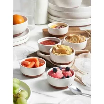 DOWAN 4 oz Ramekins with Lids for Culinary Creativity