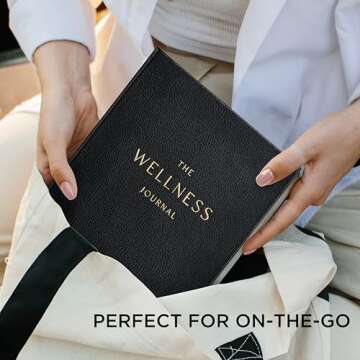 And Per Se Wellness Journal-Daily Mental Health And Gratitude Journal For Women & Men, Undated Self Care Planner With Goal & Reflection - Hardcover(Beige)