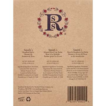 Rosebud Lip Balm Trio for Ultimate Hydration