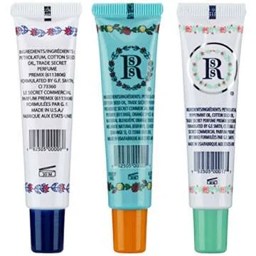 Rosebud Lip Balm Trio for Ultimate Hydration