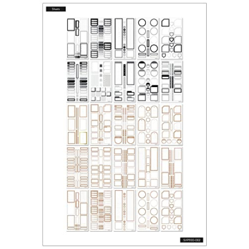 Happy Planner Sticker Pack: 1985 Colorful Stickers for All