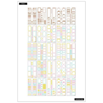 Happy Planner Sticker Pack: 1985 Colorful Stickers for All