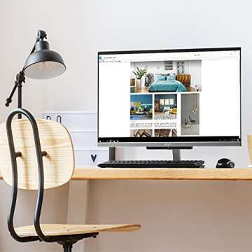 Acer Aspire C24-963-UA91 AIO Desktop, 23.8" Full HD Display, 10th Gen Intel Core i3-1005G1, 8GB DDR4, 512GB NVMe M.2 SSD, 802.11ac Wi-Fi 5, Wireless Keyboard and Mouse, Windows 10 Home