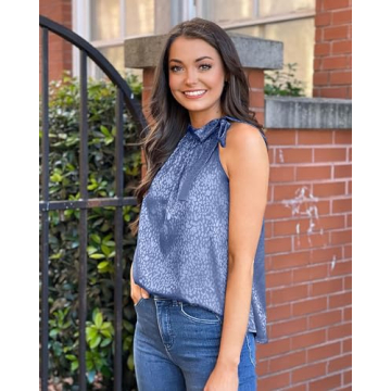 Versatile Satin Halter Neck Summer Top for Women