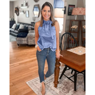 Versatile Satin Halter Neck Summer Top for Women