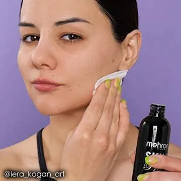 Mehron Skin Prep Pro Mattifying Toner for Flawless Makeup