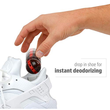 Sneaker Balls Odor Eliminators with Adjustable Scent Control