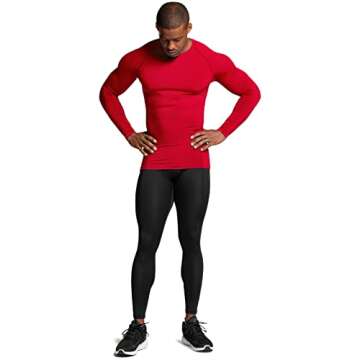 ATHLIO Men's Thermal Compression Shirts - Winter Activewear