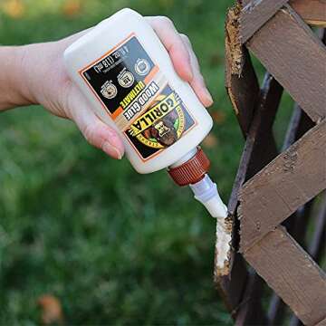 4oz Wood Glue Ultimate for Strong and Quick Adhesive Bonding