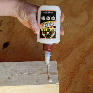 4oz Wood Glue Ultimate for Strong and Quick Adhesive Bonding
