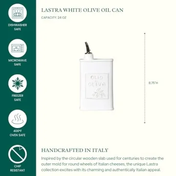 Elegant Vietri Lastra Olive Oil Dispenser for Kitchen Use