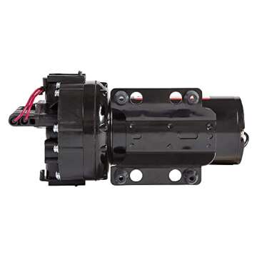 USA Adventure Gear 5.5GPM 12V 80PSI Water Pump | High Pressure Washdown | Marine Decks Ranch | Professional Grade Heavy Duty Pump | Made in the USA Model 5550