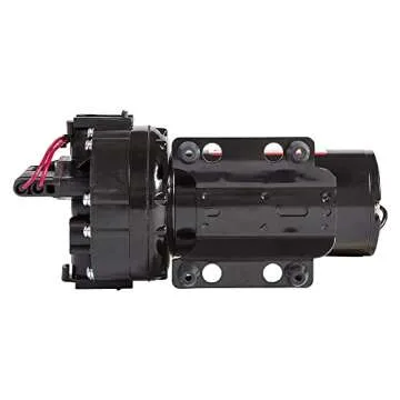 USA Adventure Gear 5.5GPM 12V 80PSI Water Pump | High Pressure Washdown | Marine Decks Ranch | Professional Grade Heavy Duty Pump | Made in the USA Model 5550