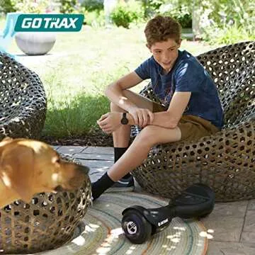 Gotrax Edge Hoverboard with LED Wheels Safety and Fun