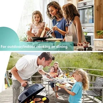 17-Inch Extra Long Grill Tongs - Premium Stainless Steel