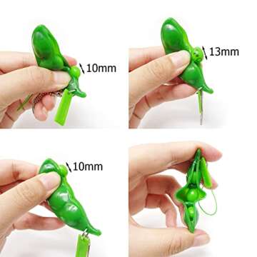 Honbay Pea Pod Fidget Toy Set for Stress Relief