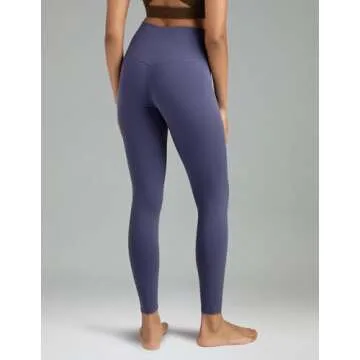 Comfortable and Stretchy Women's Yoga Pants in Navy