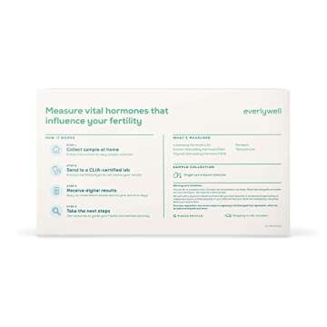 Everlywell Women’s Fertility Test - At Home Hormonal Analysis