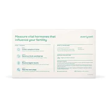 Everlywell Women’s Fertility Test - At Home Hormonal Analysis